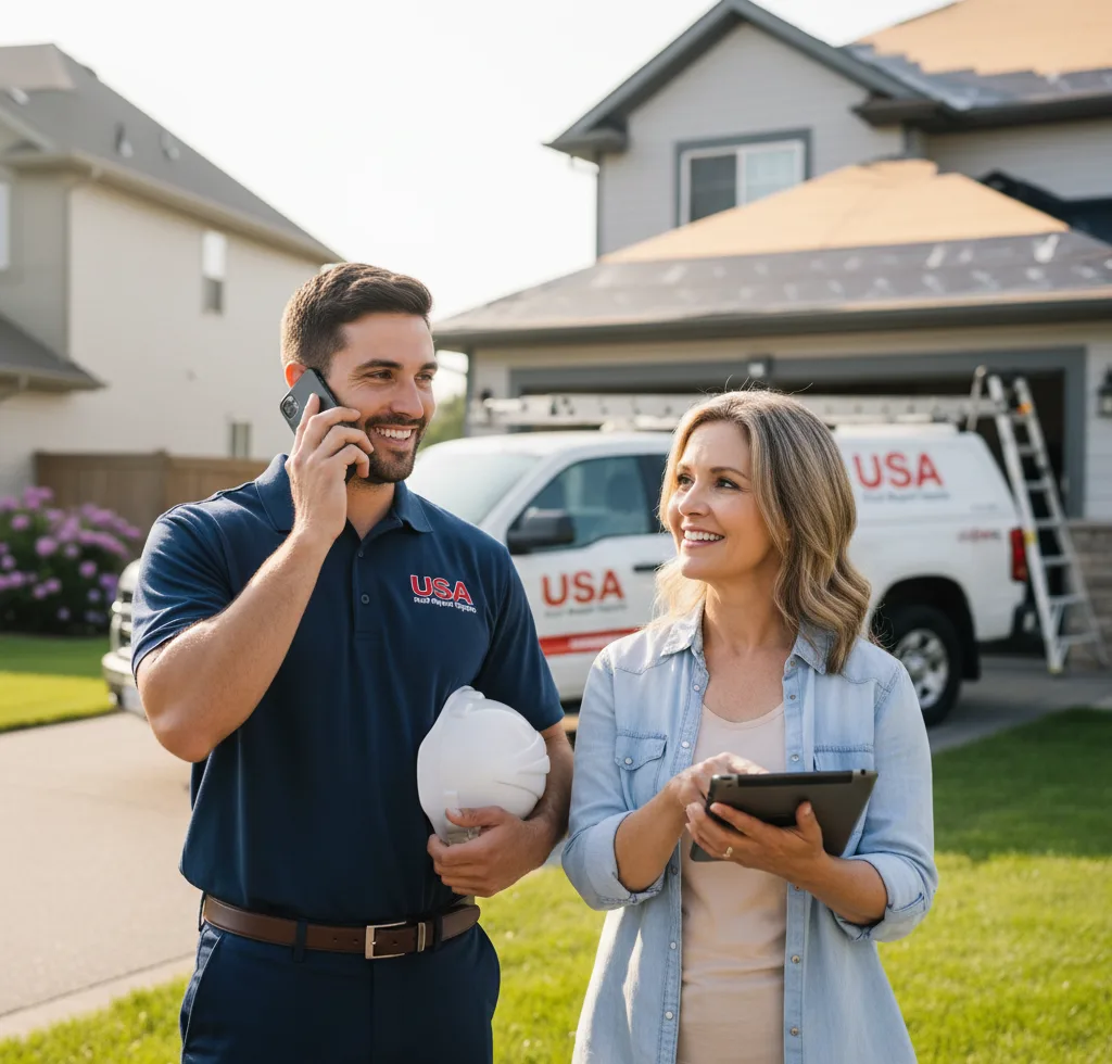 USA Roof Repair Experts customer support in Doral